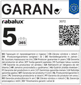 Plafoniera LED Lucas, alb, 12W, 900lm, 4000K, IP20, Rabalux, 3072