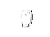 Veioza pentru copii Baloo, alb, LED 0,4W, D.11,IP20, Rabalux, 5409