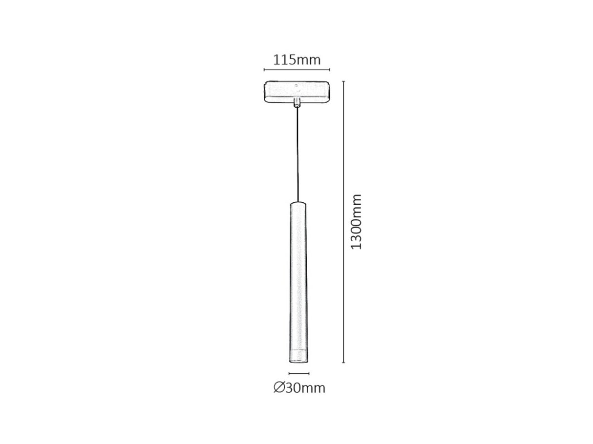 Pendul sina Litrack 05N, Led, 5W, 220 lumeni, 4000K, Rabalux, 70121
