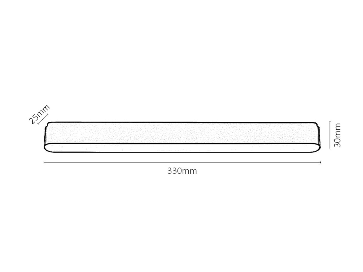 Plafoniera pentru sina Litrack LINE 08N, LED, 16W, 850 lumeni, 4000K, negru, Rabalux 70113