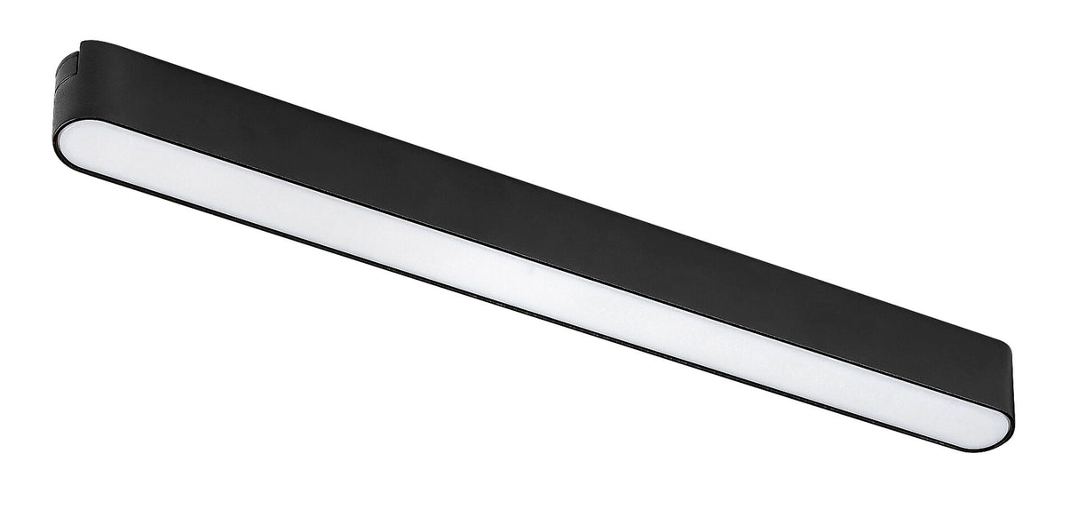 Plafoniera pentru sina Litrack LINE04W, LED, 12W, 650 lumeni, 3000K, negru, Rabalux 70101