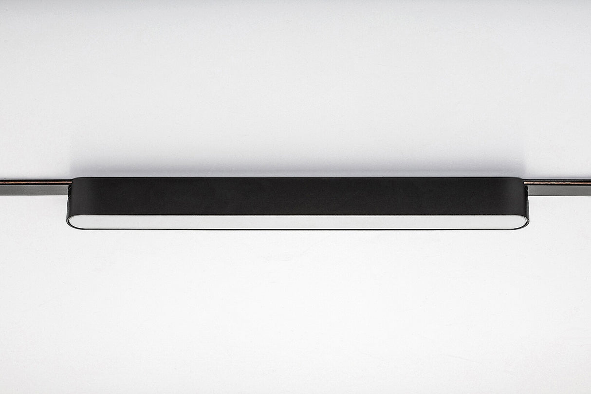 Plafoniera pentru sina Litrack LINE 08N, LED, 16W, 850 lumeni, 4000K, negru, Rabalux 70113