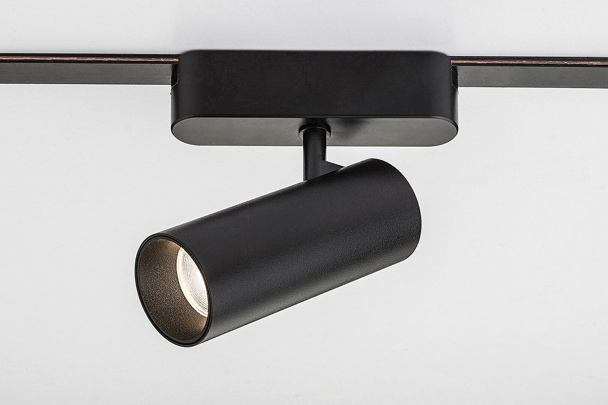 Spot Litrack 02N, negru, 6W, 500 lumeni, aluminiu, 4000K  Rabalux 70114