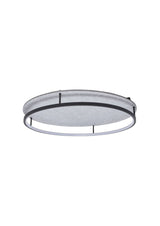 Plafoniera LED Farenzo, negru/gri, 40W, 2000lm, 3000K/4000K, IP20, Rabalux, 71033