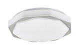 Plafoniera Dettora, gri, telecomanda, LED CCT, 18W, 1150 lumeni, 3000K-4000K-6000K, D.37 cm, Rabalux 71046