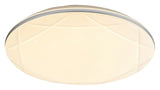 Plafoniera LED Oswald2, argintiu, 24W, 1800lm, 4000K, IP20, Rabalux, 71053