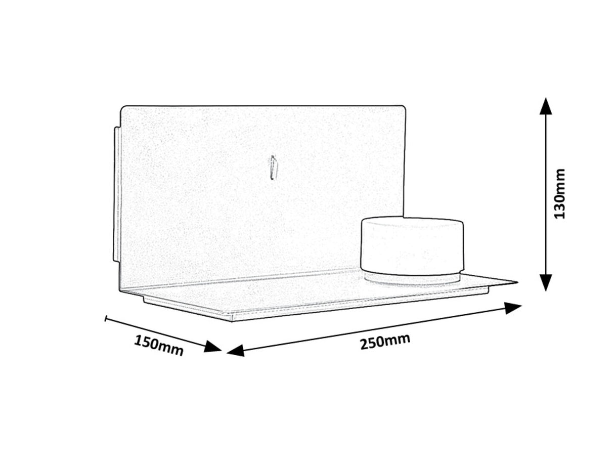 Aplica Aranzo, negru, USB, LED, 6W, 230 lumeni, 3000K ,Rabalux 71058