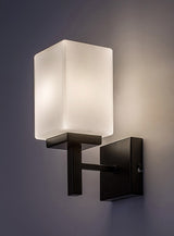 Aplica baie Zenkai, negru, 1xE14, H.24 cm, IP44,Rabalux 71061