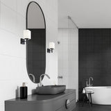Aplica baie Zenkai, negru, 1xE14, H.24 cm, IP44,Rabalux 71061
