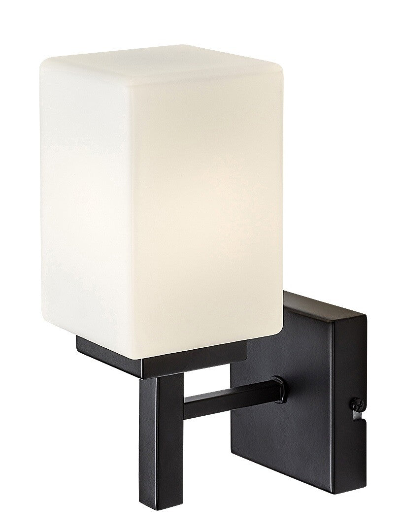 Aplica baie Zenkai, negru, 1xE14, H.24 cm, IP44,Rabalux 71061