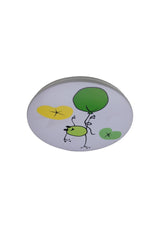 Plafoniera pentru copii Froggo, alb, LED 24W, 1440lm, 3000K, D.37.5,IP20, Rabalux, 71069