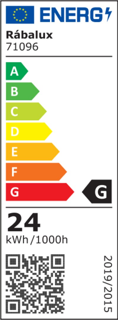 Plafoniera LED Gonzalo, negru, 24W, 1600lm, 3000K/4000K/6000K, IP20, Rabalux, 71096