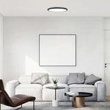 Plafoniera LED Gonzalo, negru, 24W, 1600lm, 3000K/4000K/6000K, IP20, Rabalux, 71096