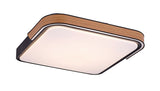 Plafoniera LED Arild, negru, 48W, 1850lm, 3000K/4000K/6000K, telecomanda, RGB, WIFI, BLUETOOTH, IP20, Rabalux, 71146
