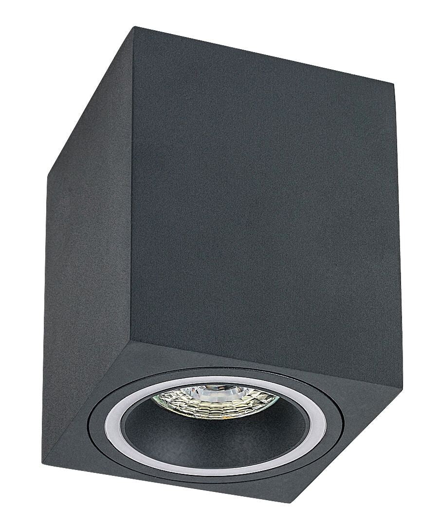 Plafoniera Kobald, gri, 1xGU10, IP20, Rabalux, 71164