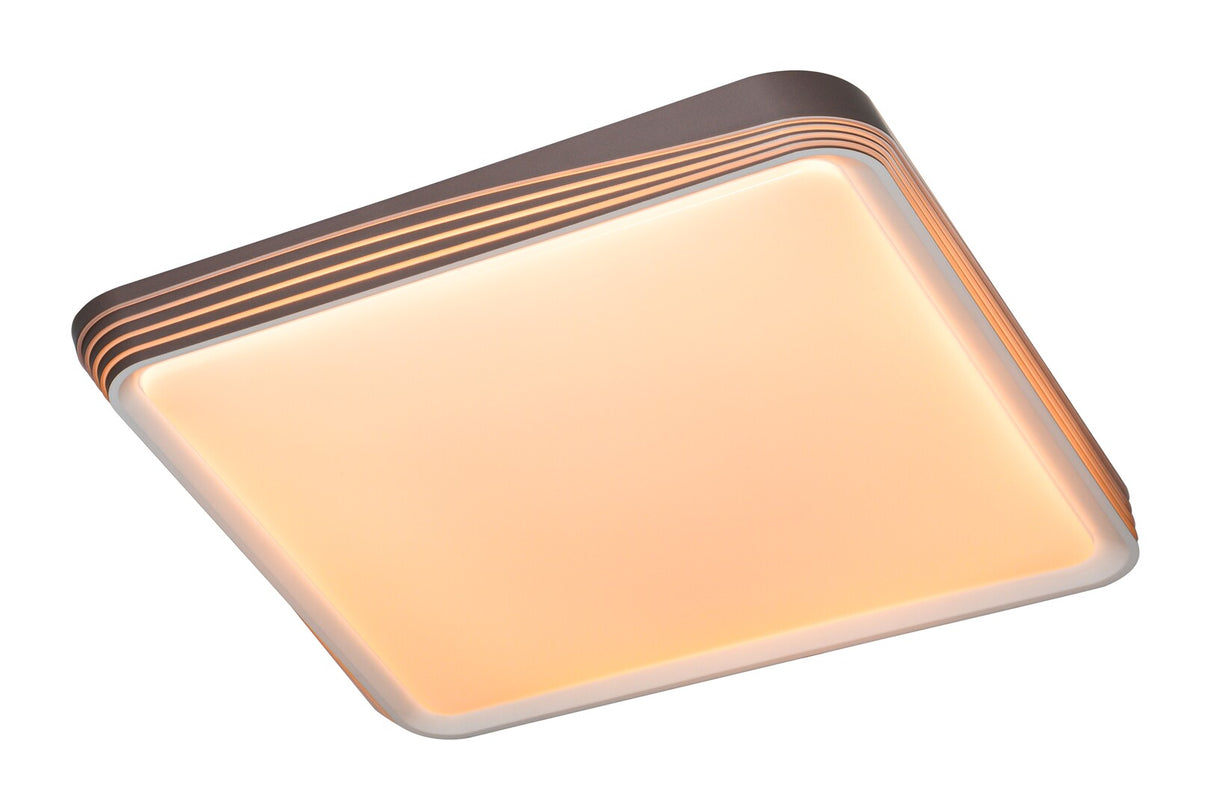 Plafoniera Druzor, maro, LED 40W, 2100lm, 3000K, IP20, Rabalux, 71166