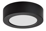 Plafoniera LED Shaun2, negru, 7W, 630lm, 4000K, IP20, Rabalux, 71198