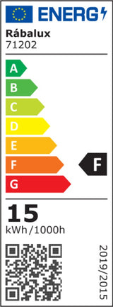 Plafoniera LED Shaun2, negru, 15W, 1560lm, 4000K, IP20, Rabalux, 71202