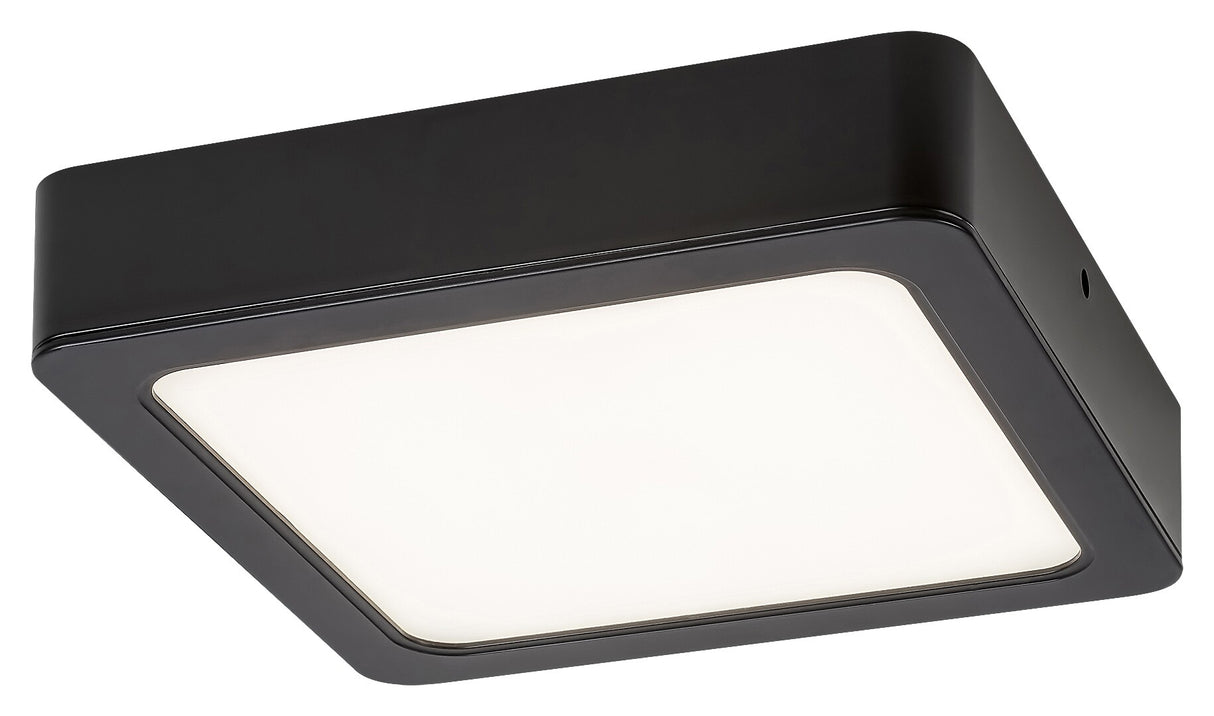 Plafoniera LED Shaun2, negru, 15W, 1560lm, 4000K, IP20, Rabalux, 71202