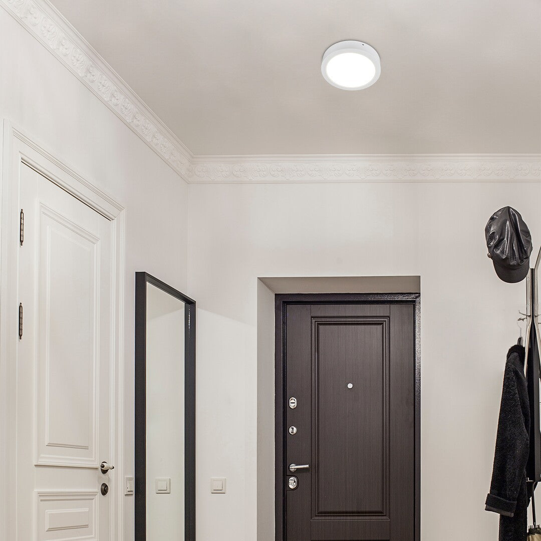 Plafoniera LED Shaun2, alb, 7W, 670lm, 3000K, IP20, Rabalux, 71204