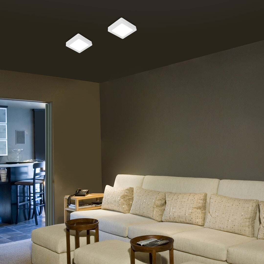 Plafoniera LED Shaun2, alb, 15W, 1480lm, 3000K, IP20, Rabalux, 71208