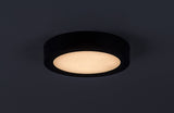 Plafoniera LED Shaun2, negru, 15W, 1450lm, 3000K, IP20, Rabalux, 71211