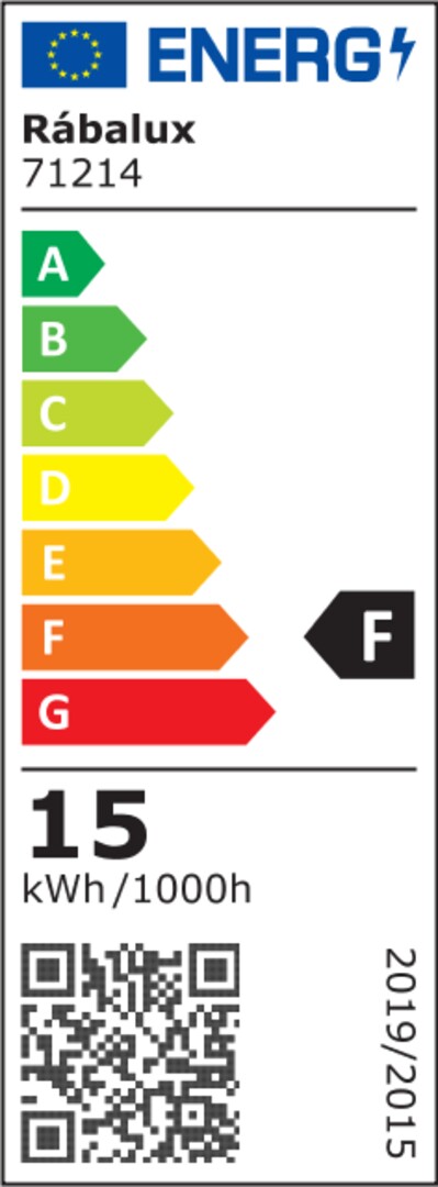 Plafoniera LED Shaun2, negru, 15W, 1450lm, 3000K, IP20, Rabalux, 71214