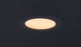 Spot LED incastrat Shaun2, alb, 6W, 470lm, 3000K, D.12cm, IP20, Rabalux, 71217