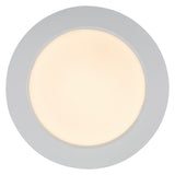 Spot LED incastrat Shaun2, alb, 12W, 830lm, 3000K, D.17cm, IP20, Rabalux, 71218