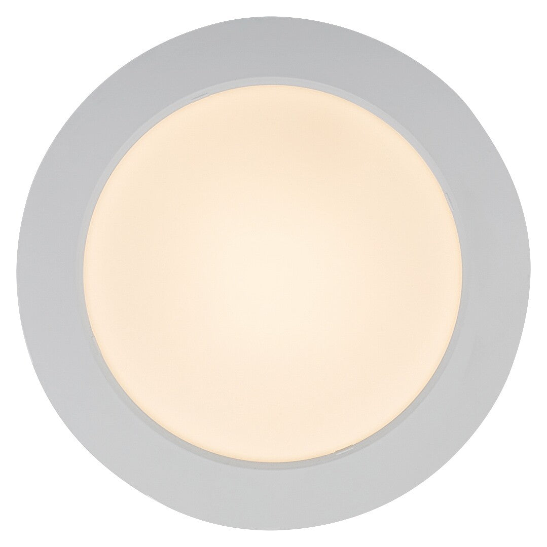 Spot LED incastrat Shaun2, alb, 18W, 1220lm, 3000K, D.22cm, IP20, Rabalux, 71219
