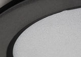 Spot LED incastrat Shaun2, negru, 6W, 450lm, 3000K, D.12cm, IP20, Rabalux, 71225