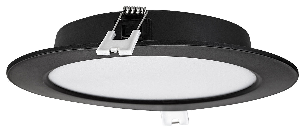 Spot LED incastrat Shaun2, negru, 12W, 810lm, 4000K, D.17cm, IP20, Rabalux, 71242