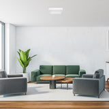 Plafoniera LED Lauri, alb, 22W, 2300lm, 3000K/4000K/6000K, IP20, Rabalux, 71245