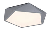 Plafoniera LED Raffa, gri, 30W, 1000lm, 3000K, IP20, Rabalux, 71251