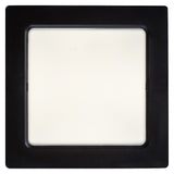 Spot LED incastrat Shaun2, negru, 12W, 810lm, 4000K, D.17cm, IP20, Rabalux, 71264