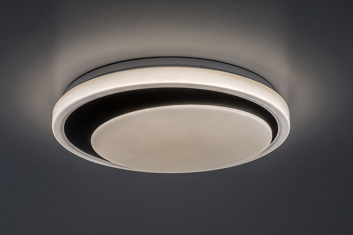 Plafoniera LED Barbora, negru, 24W, 2000lm, 4000K, IP20, Rabalux, 71273