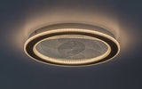 Plafoniera LED cu telecomanda Efrael, auriu mat, 24W, 1700lm, 3000K-6500K, D.40cm, IP20, Rabalux, 71281
