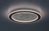 Plafoniera LED cu telecomanda Efrael, auriu mat, 24W, 1700lm, 3000K-6500K, D.40cm, IP20, Rabalux, 71281