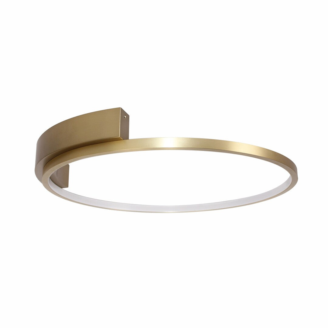 Plafoniera LED Holize, auriu, 24W, 1350lm, 4000K, IP20, Rabalux, 71287