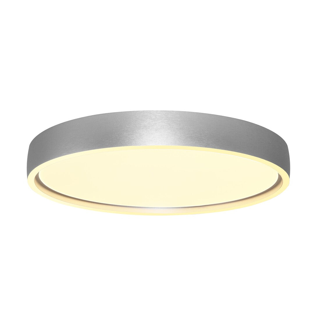 Plafoniera LED Dewson, aluminiu periat, 37W, 2480lm, 3000K, D.45cm, IP20, Rabalux, 71289