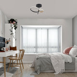 Plafoniera LED Emilion, negru/ auriu, 24W, 1450lm, 4000K, IP20, Rabalux, 71296