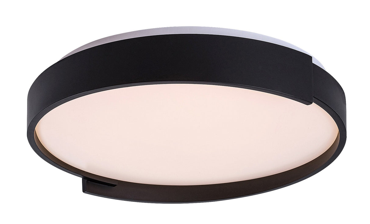 Plafoniera LED Laleh, negru, 24W, 1500lm, 3000-6500K, IP20, Rabalux, 506