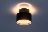 Plafoniera LED Ovidia, negru, 16W, 920lm, 3000K, IP20, Rabalux, 71319