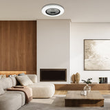 Plafoniera LED Dalfon2 cu ventilator, 48W, 3100lm, 3000K-6500K, D.48,5cm, IP20, Rabalux, 71330