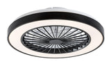 Plafoniera LED Dalfon2 cu ventilator, 40W, 2200lm, 3000K-6500K, WIFI, D.48cm, IP20, Rabalux, 71336