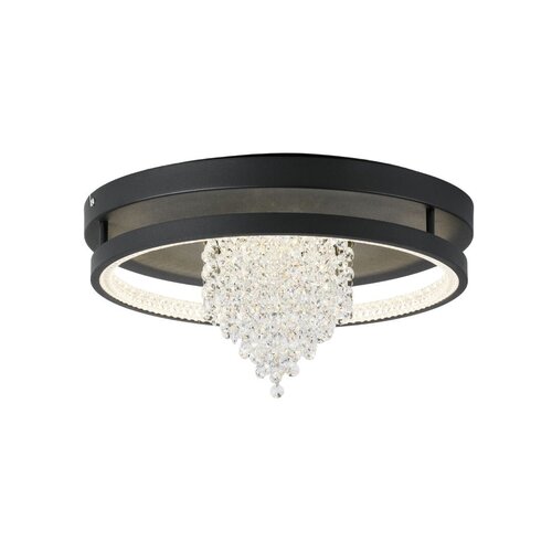 Plafoniera LED Maribell, negru, 30W, 1450lm, 3000K/3500K/4000K, D.40cm, IP20, Rabalux, 71353