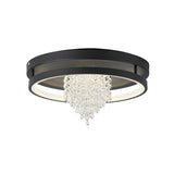 Plafoniera LED Maribell, negru, 30W, 1450lm, 3000K/3500K/4000K, D.40cm, IP20, Rabalux, 71353