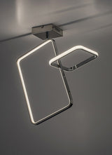 Plafoniera LED Malwen, crom, 36W, 2100lm, 4000K, IP20, Rabalux, 71367