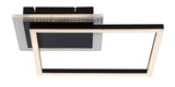 Plafoniera LED Ottavia, negru, 24W, 2000lm, 3000K, IP20, Rabalux, 71370