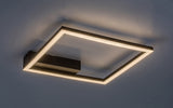 Plafoniera LED Heleth, negru, 24W, 2060lm, 3000K, IP20, Rabalux, 71375